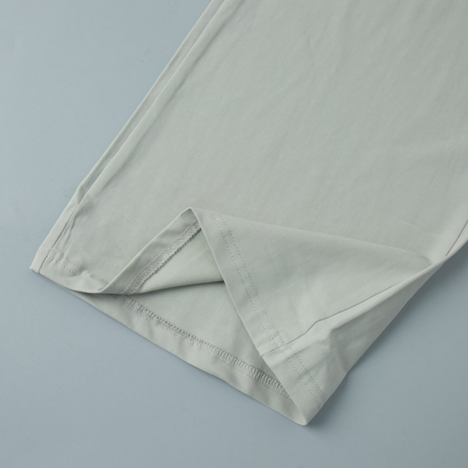 Bộ đồ ngủ dài tay dài quần giả hai mảnh phong cách Âu Mỹ, áo cardigan mặc nhà — Xanh lá cây chi tiết 15