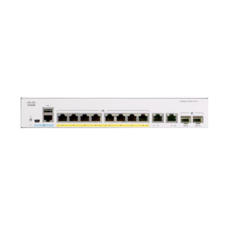 Catalyst 全新原装C1000-8T-2G-L 8口千兆以太网2口SFP网络交换机