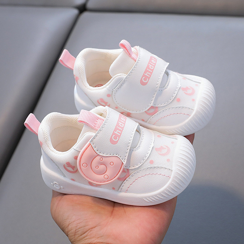 Zapatos para bebés, zapatos para niños pequeños para niñas, 2024 función de primavera y otoño, zapatos para niños pequeños, suela suave, malla antideslizante, zapatos para niños