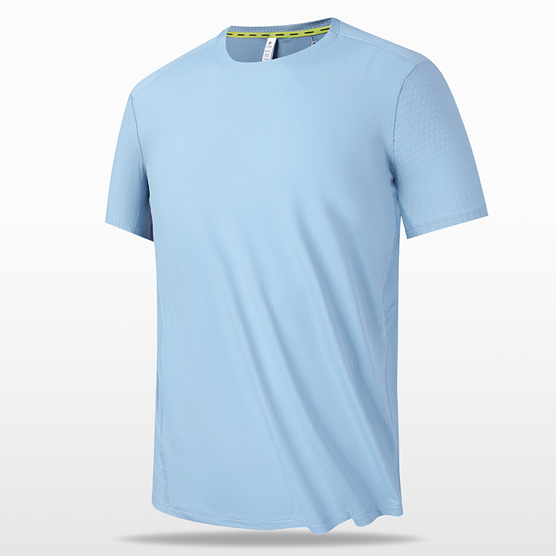 Thin Short-Sleeved T-Shirt for Men, Loose Casual Sports Seamless Large Size Top, Men's Breathable Quick-Drying Ice Silk T-Shirt for Men Thin Short-Sleeved T-Shirt for Men, Loose Casual Sports Seamless Large Size Top, Men's Breathable Quick-Drying Ice Silk T-Shirt for Men