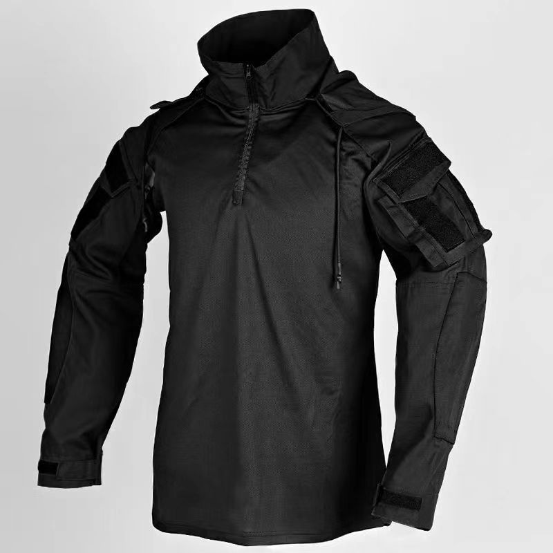 黑灰工业强袭版战术上衣作战服装春秋衬衫风蛙服裤套装恤卫衣|undefined
