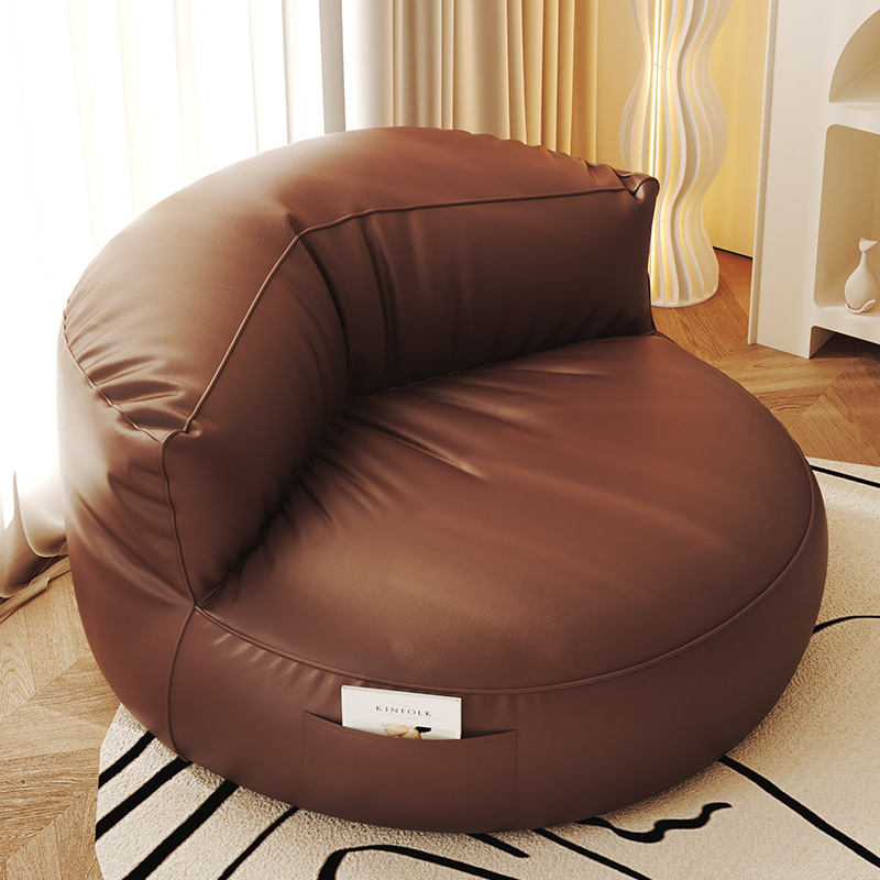 Dormitorio pequeño balcón se puede acostar bolsa de frijoles sala de estar casa tatami casa pequeño sofá red sofá perezoso hoja