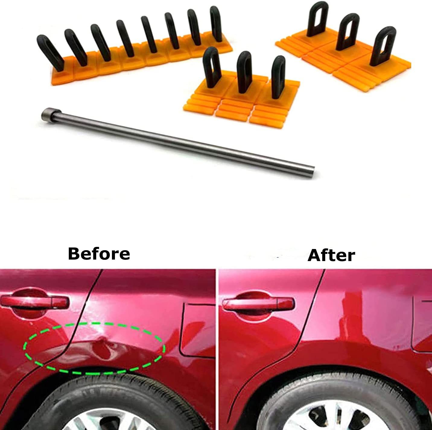 汽车凹陷凹痕凹坑整平修复工具工具配件免钣金