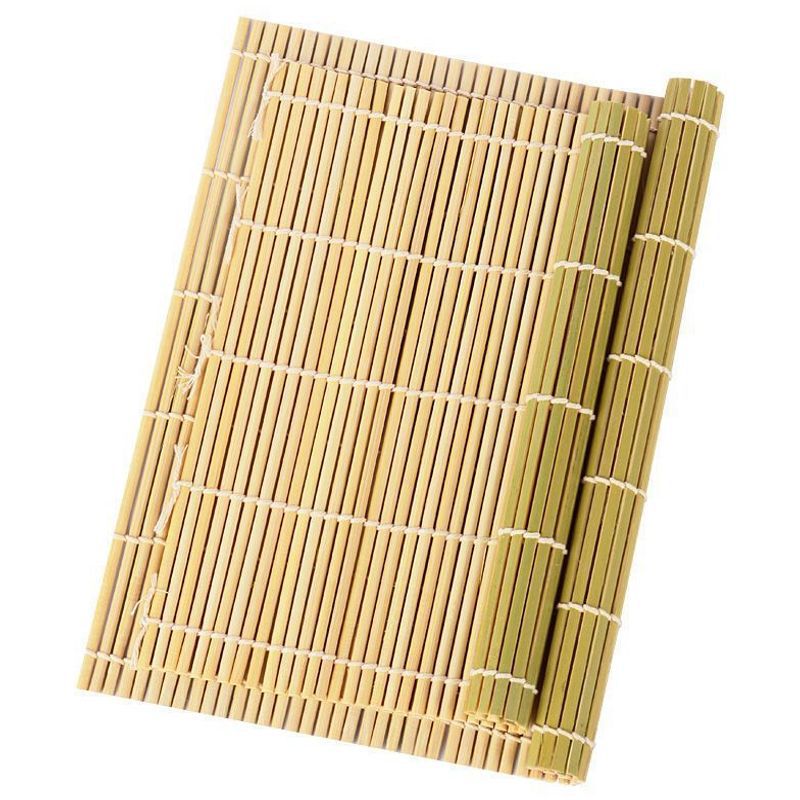 Household Sushi Roll Bamboo Mat, Sushi Rolling Tool, Seaweed Rice Roll Tool, Sushi Bamboo Roll, Kitchen Japanese-Style Upgraded Version