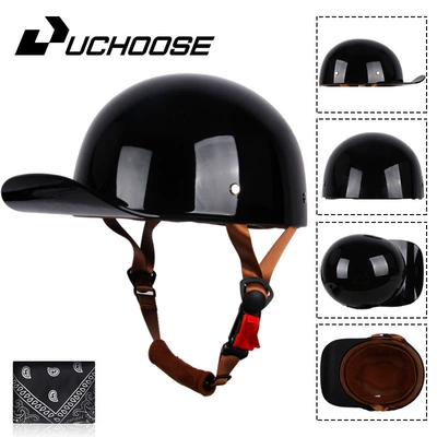 Helmet for Motorcycle Riding, Motosiklet kaskı (dəbilqə) - glossy-black-s