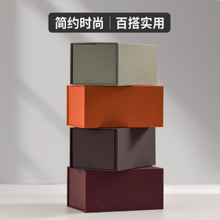 Business High-End Casual Simple Magnetic Folding Tissue Box Versatile and Practical Multi-Color Gift Box Wholesale