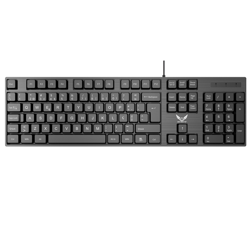 メーカー直供有線キーボード適用ビジネスオフィス家庭用薄型usbデスクトップコンピュータ部品キーボードクロスボーダー|undefined