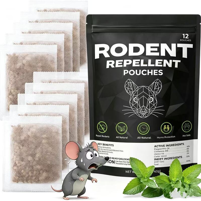 Cross-Border Popular Rat Repellent for Indoor Use in Living Room and Kitchen, Reduces Rat Interference, Prevents Furniture from Being Chewed, Wholesale Customization