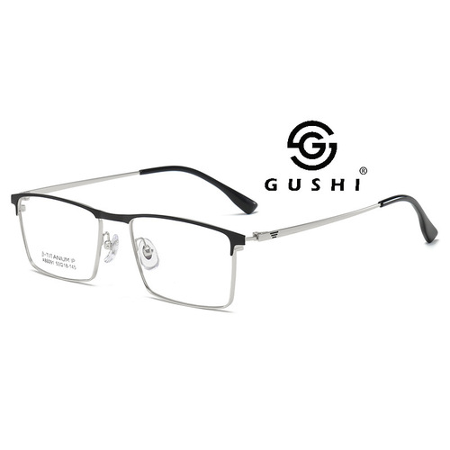 2024新款男钛β眼镜金属眼镜框光学架时尚配镜近视框架眼镜架批发