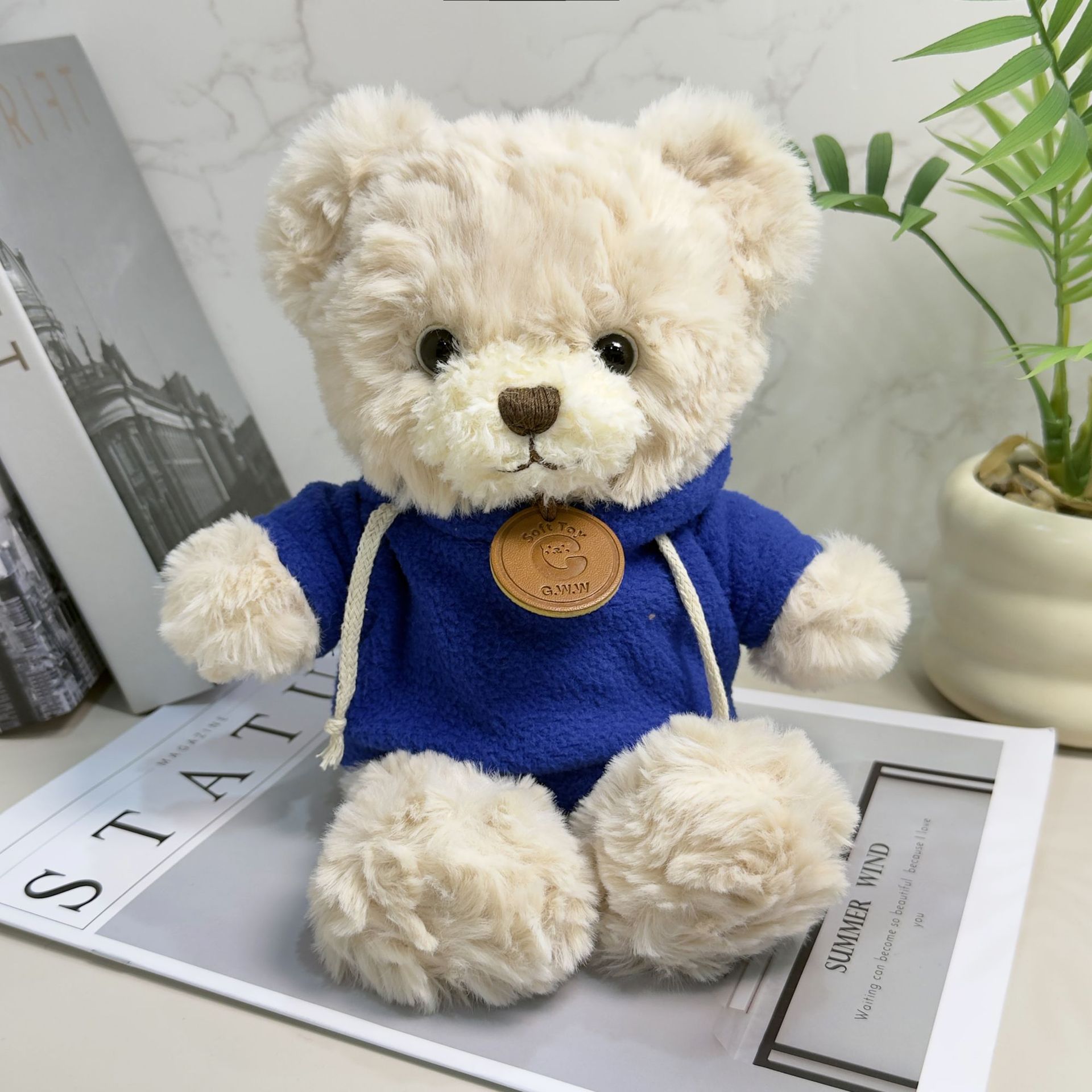 Vestido Teddy Bear suéter Teddy Bear camiseta actividad regalo juguete de peluche impresión LOGO