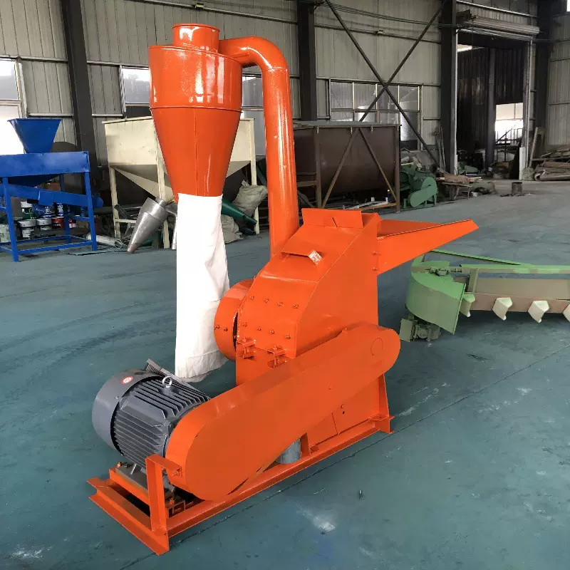 锤片式养殖饲料粉碎机 大型玉米芯稻壳破碎机 干湿稻草铡草揉搓机