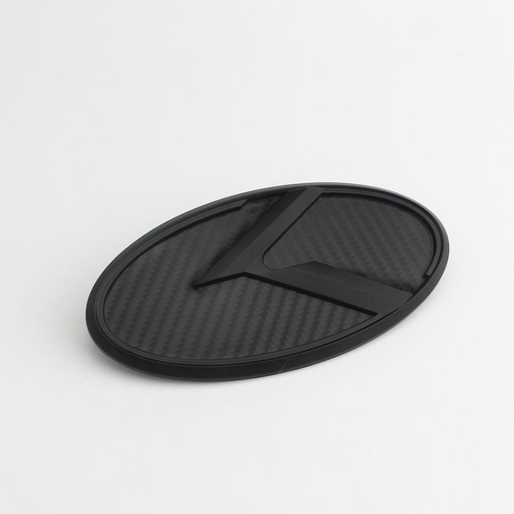 Suitable for Kia K5 modification with herringbone logo, front and rear K logo modification, car emblem, K grille emblem, and rear emblem
