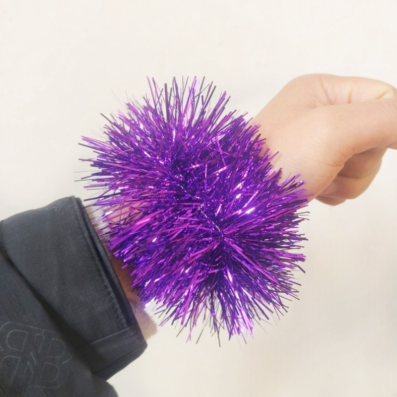 Pulsera de Flores para Animadoras de Película PET para Actuación de Animadoras