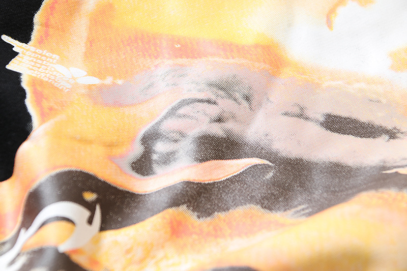 Felpa con cappuccio unisex Rising Sun con stampa di spine, super popolare, nuova collezione autunno inverno 2024 americana High Street_voghion.com