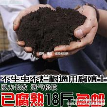 养花腐殖土土种花通用型东北泥腐殖黑泥通用种菜花盆菜种有机家用