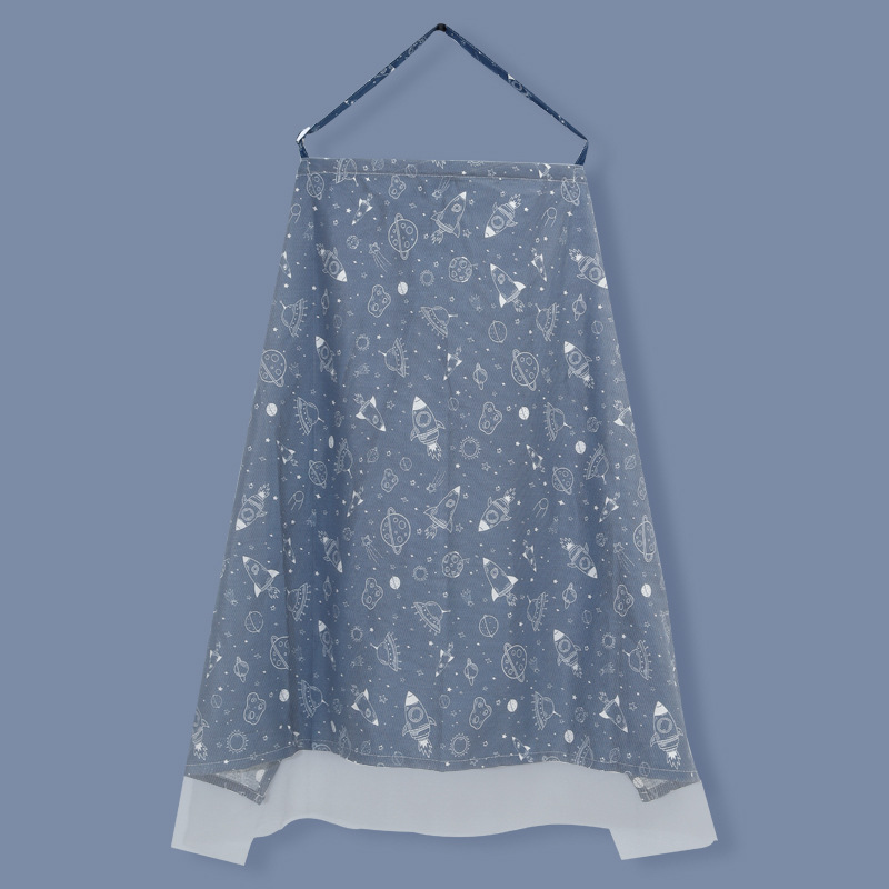 Toalla de Enfermería de algodón Toalla de enfermería para la primavera, el verano y el otoño de ropa de enfermería cubierta de la toalla cubierta de La Herradura