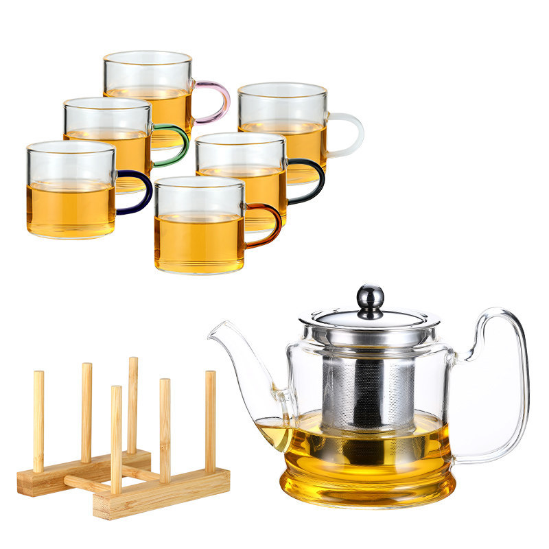 Taza de Té Kung Fu de Vidrio Resistente al Calor para Hogar