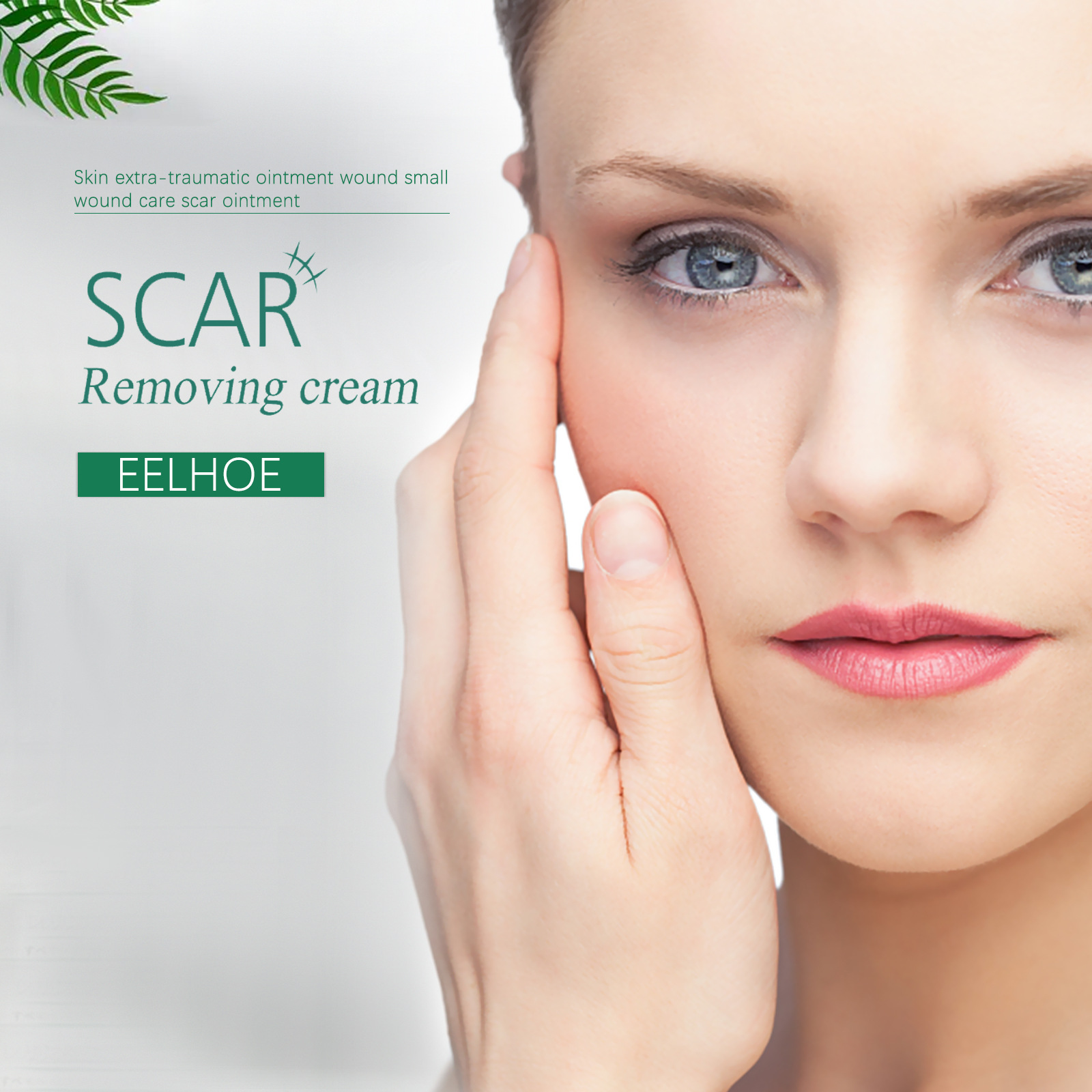 La crema reparadora y aclaradora de cicatrices EELHOE elimina cicatrices de quemaduras, cicatrices antiguas, cicatrices posoperatorias, crema reparadora y suavizante de la piel (paquete de 2)_voghion.com