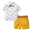 Summer children's dress, shorts, European style, children's clothing, wholesale, with short sleeve