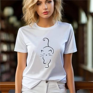 shein TEMU�ļ��¿��Ů�b�ɐ�С؈��؈�^���D��ӡ�� ����T��