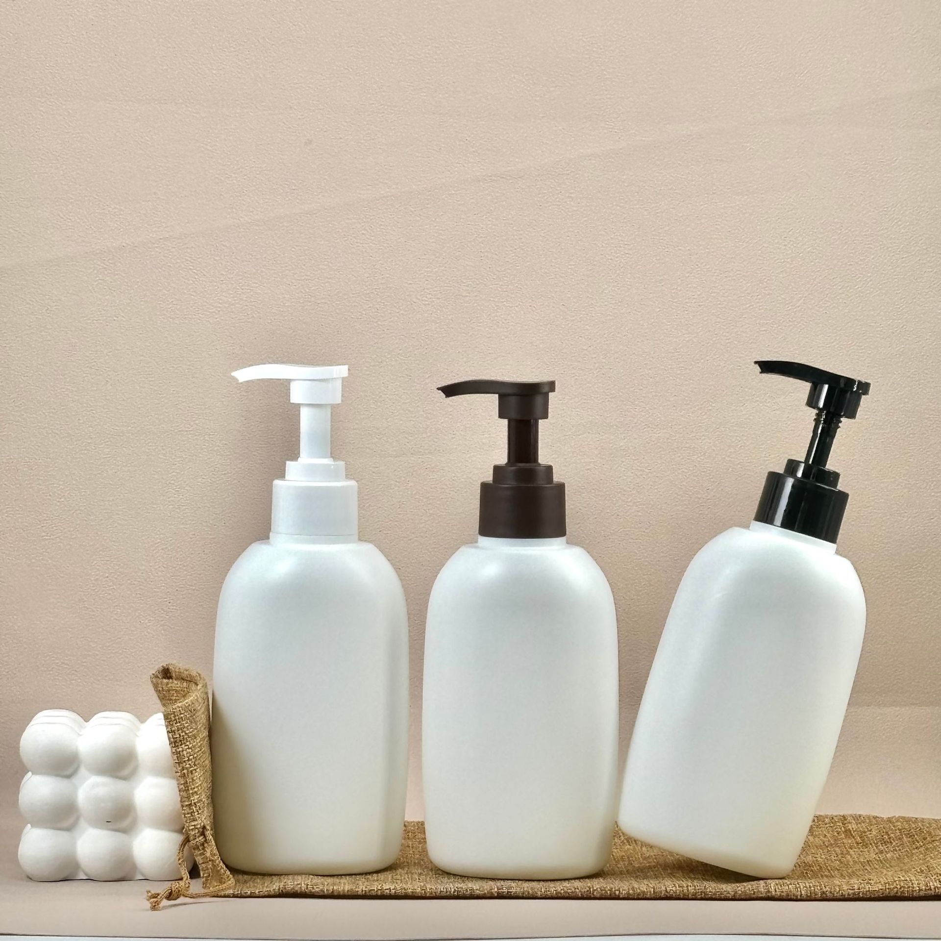 新款PE280ml 28牙乳液瓶身体乳洁面乳儿童成人通用洗发水瓶塑料瓶