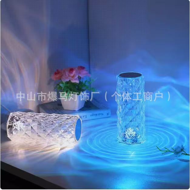Cross-Border Hot-Selling Rose Flower Lamp, Glowing Ambiance Small Table Lamp, Restaurant Touch Dimming Bedroom Ambiance Lamp, Internet Celebrity Table Lamp Cross-Border Hot-Selling Rose Flower Lamp, Glowing Ambiance Small Table Lamp, Restaurant Touch Dimming Bedroom Ambiance Lamp, Internet Celebrity Table Lamp