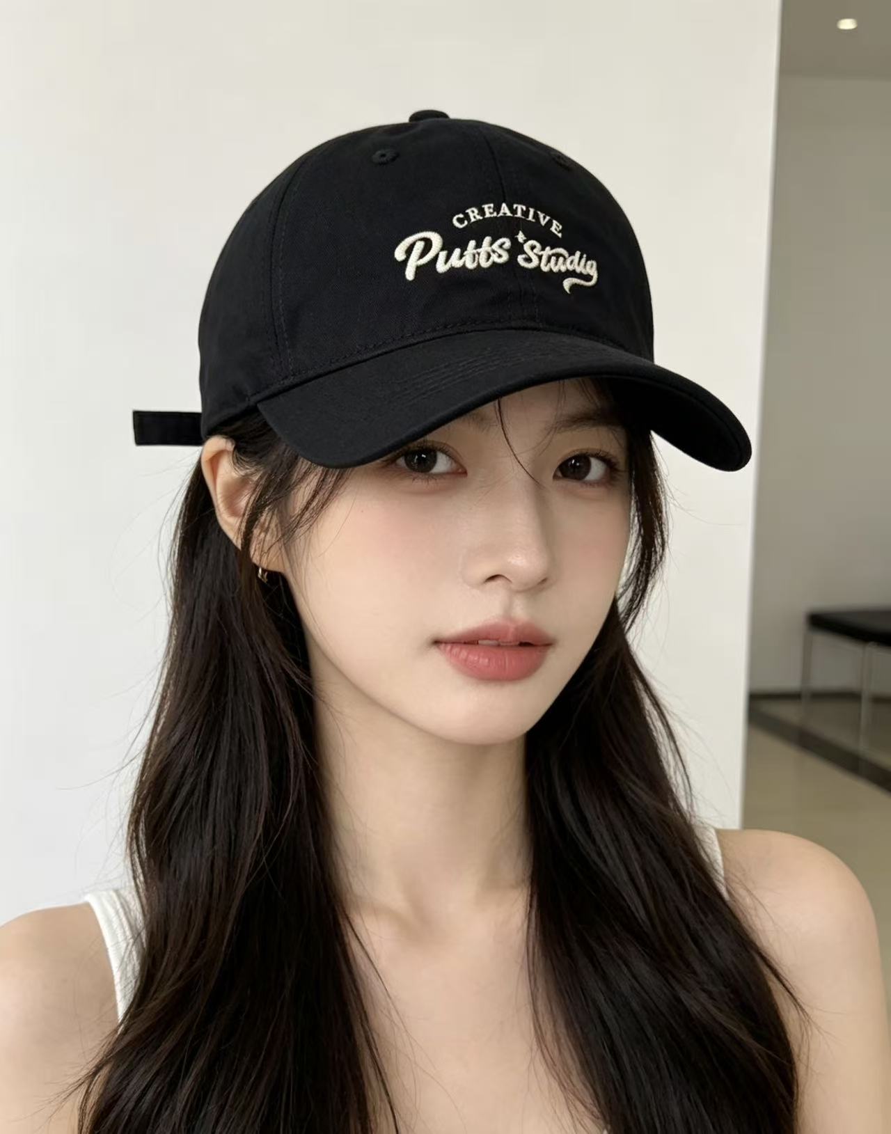 Korean-style neutral vintage soft-top premium water-washed cotton baseball cap men's fashion commuter sun-visor duck-bill cap couple trendy
