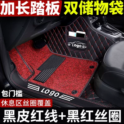 320 automatic transmission 2020: Modelə uyğun ayaqaltı - chevrolet-cavalier2016-2019-models-doorstep-protection-double-layerblack-leather-with-red-stitching-black-and-red-silk-loops-kowoz