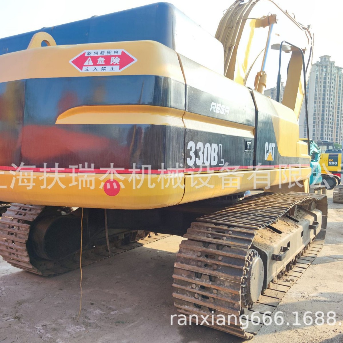 Used caterpillar cat 330B excavator digger二手卡特挖掘机勾机