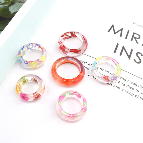 diy glue mold flat ring pendant mold cut curved cat ear ring silicone mold collection mirror