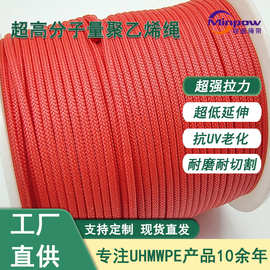 迪尼马电力牵引绳救援绳索高强度拉力绳超高分子聚乙烯编织绳