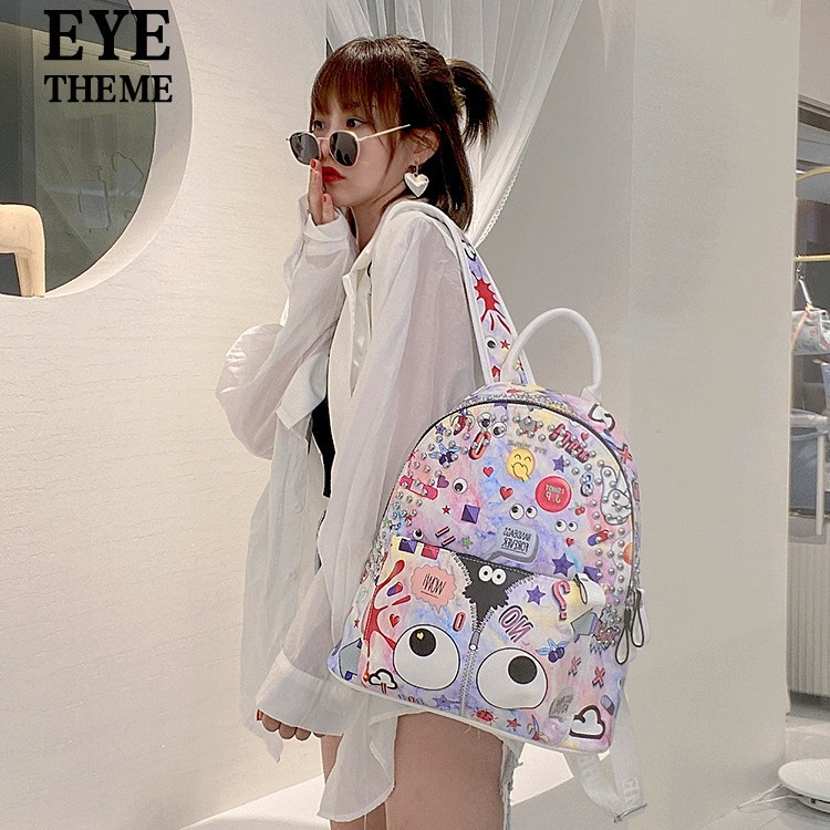 2024 nuevo estilo mochila moda mujer alta gama casual elegante marca de moda bolso de cuero suave 2020 #