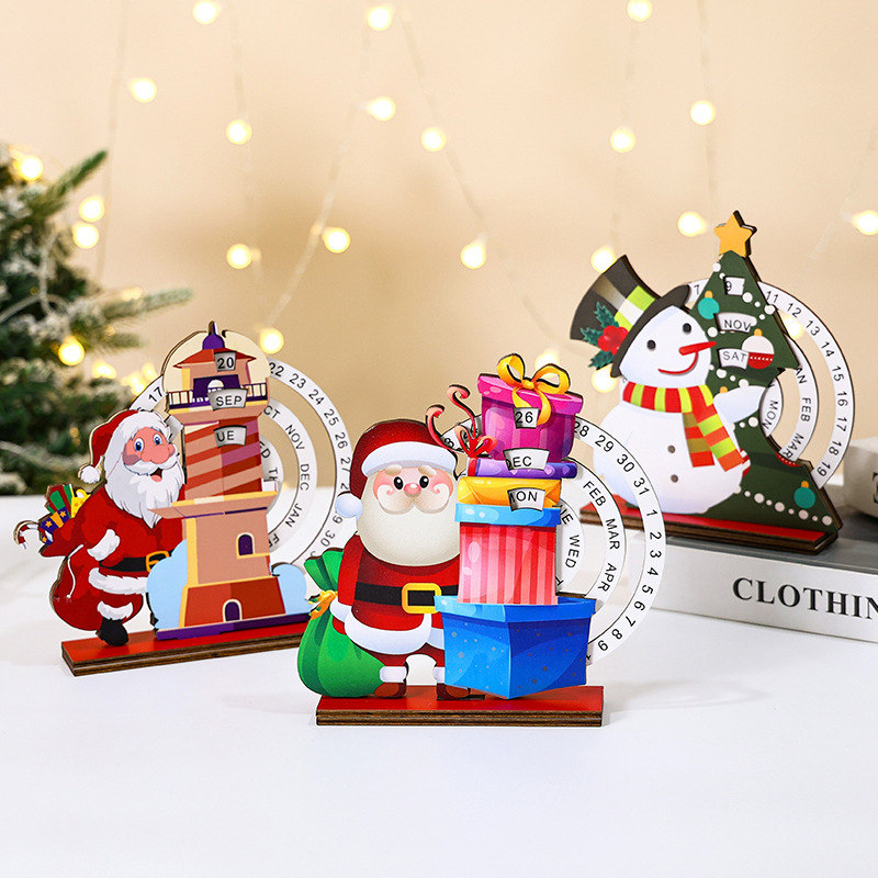 クロスボーダー新しいクリスマスカウントダウンカレンダークリスマスデジタルカレンダー装飾品ホームクラフト装飾品|undefined