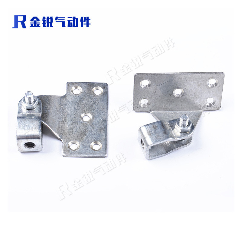 厂家直批发供应 宣传栏 灯箱 床用气弹簧支撑杆接头 家具叉带底座