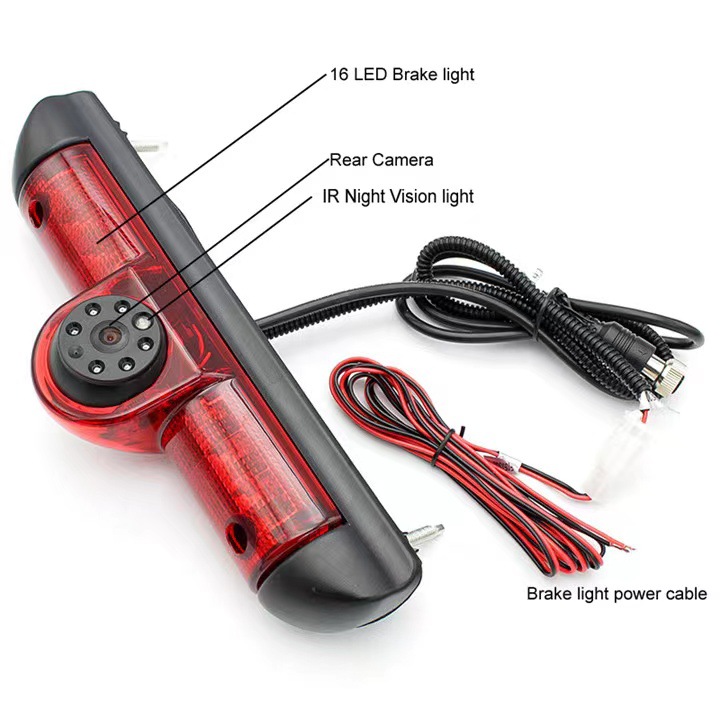 FIAT DUCATO PEUGEOT CITROEN RV 하이 마운트 브레이크 라이트에 적합 이미지 카메라 후면보기 반전