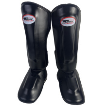 成人儿童拳击护腿散打训练泰拳护胫连脚背散打搏击护脚shin guard