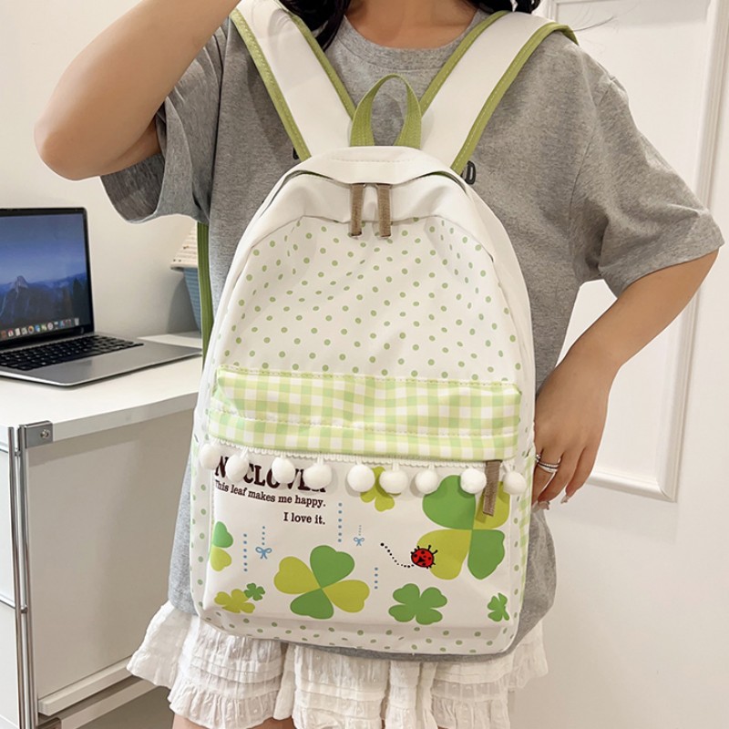Nueva mochila fresca, dulce y linda, casual, simple, ligera, reducción de carga, mochila escolar para estudiantes, mochila de viaje de gran capacidad