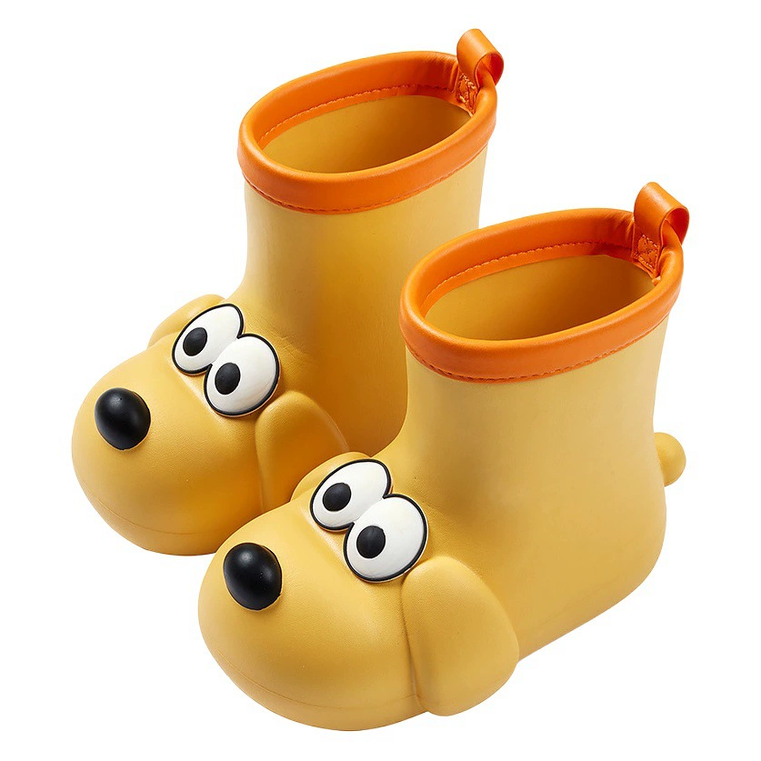 Детские сапоги от дождя Happy Mary для младенцев и детей среднего возраста, водонепроницаемые, до середины икры, для дождливого сезона