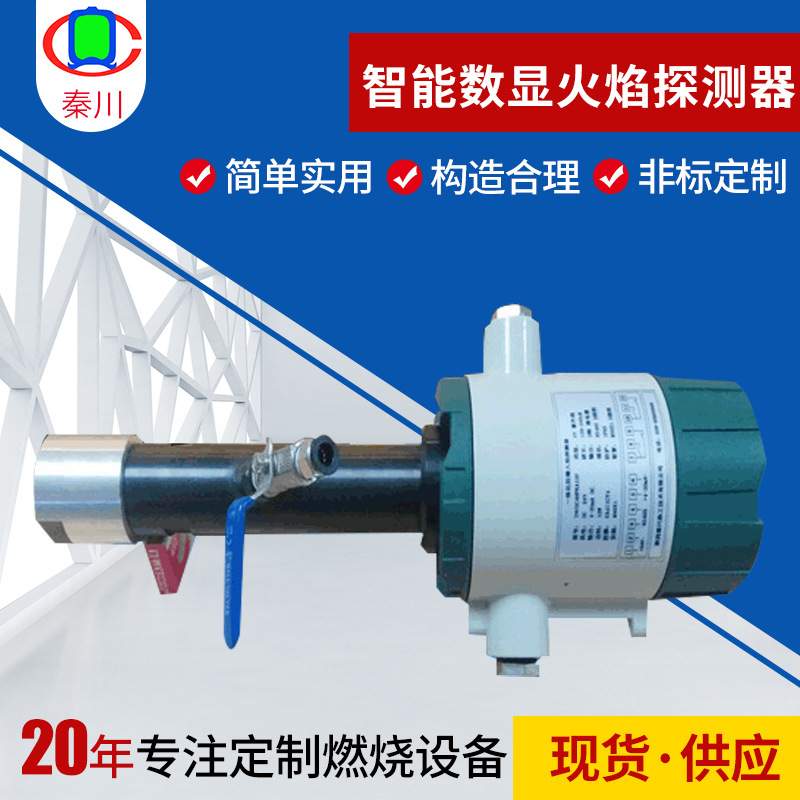 化工电厂锅炉紫外一体火焰探测器 4-20mA模拟量DC24V 自动切断阀