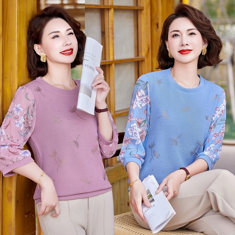 Summer thin fashionable elegant T-shirt