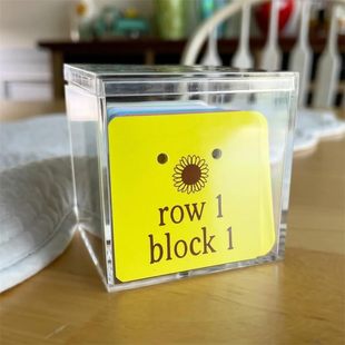 Amazon Explosions Quilt Block Row Markers Sewing and Quilting Concept Paper Cards with Holes