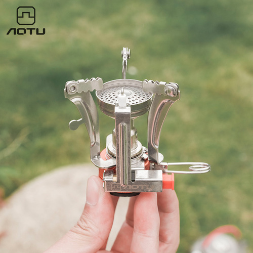 New Triangular Outdoor Camping Stove Outdoor Electronic Stove Picnic Camping Stove Mini Stove AT6402