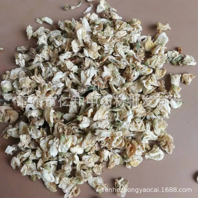 Dried White Hyacinth Bean Flower Bian Dou Hua Bulk Herbal Tea Ingredient Lablab Flower quality and texture