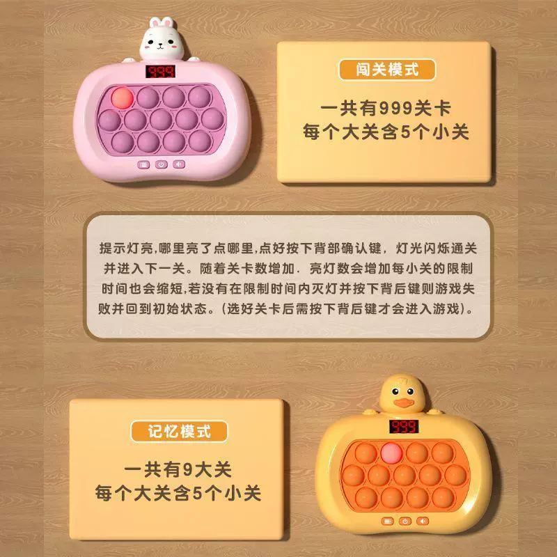 Универсальная игровая консоль anti-stress «Gopher» для мальчиков и девочек, игрушка, антистресс