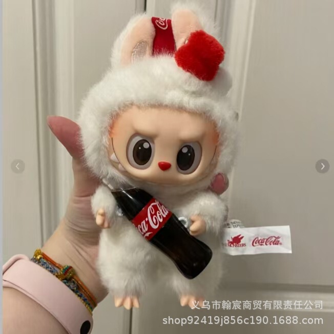 インターネットセレブの人気漫画ラブブ装飾品、ウサギのぬいぐるみ、子供用ペンダント人形、ホリデーギフト|undefined
