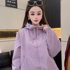 女春秋季短款外套运动小个子2025新款洋气夹克女上衣