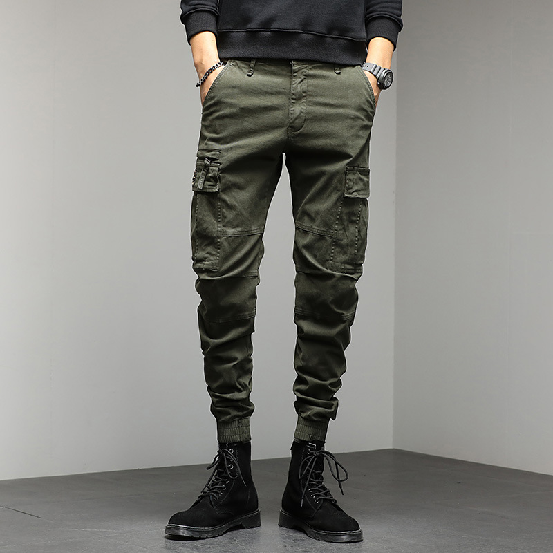 Men's Overalls Casual Loose Pants Outdoor Sports Trendy Brand Pants Men's Advanced Sense Cross-border Foreign Trade Men's Pants