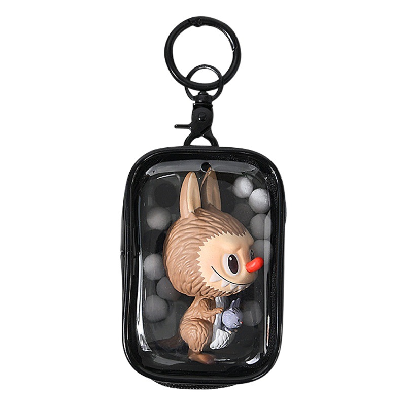 Burbuja mate tridimensional caminando bolsa de bebé PVC hueso de goma de alta permeabilidad secado bolsa de bebé cerrado transparente ciego caja de almacenamiento bolsa