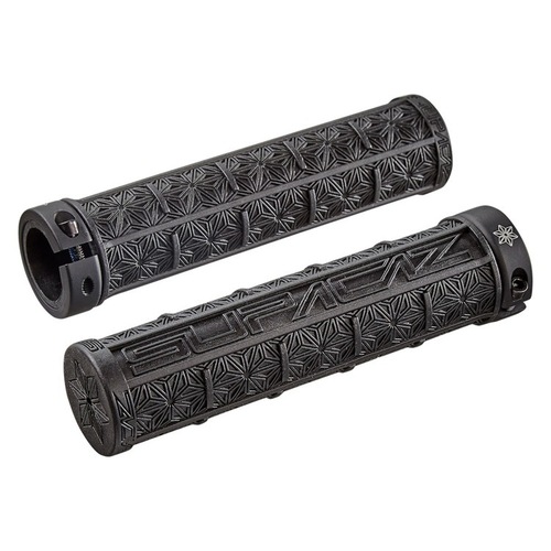 Cross-border wholesale USA Supacaz chrysanthemum handlebar covers mountain bike silicone handlebar cover off-road single locking shock-absorbing anti-slip