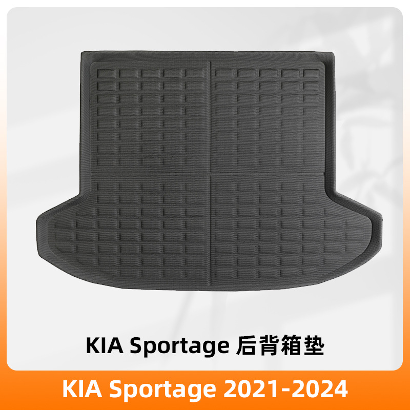Aplicable para 21 - 24 Kia Sportage 3D todo el tiempo material XPE almohadilla de pie para automóviles almohadilla de suelo antisucio